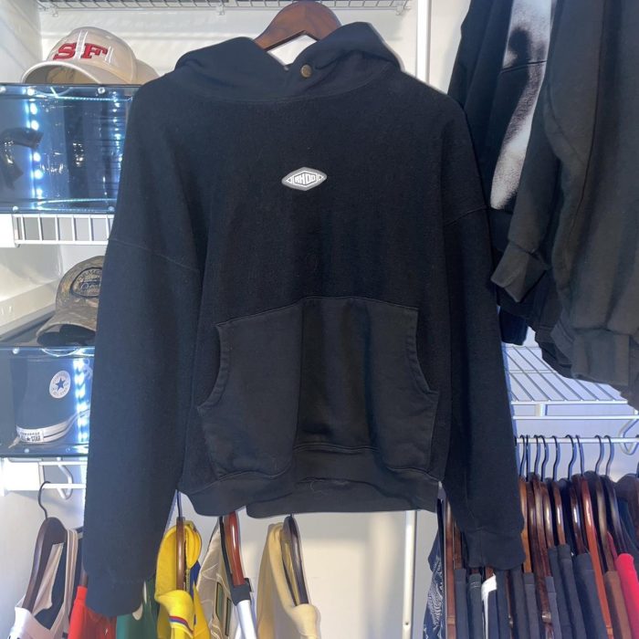 P0-1-700x700 Men’s Black And Grey Hoodie