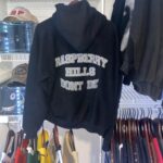 Men’s Black And Grey Hoodie