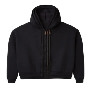 Gold+Vintage Gallery Raspberry Hills ‘Black’ 3 Splice Zip-Up