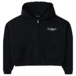 Raspberry Hills ‘Sun Valley’ Black Zip Up Hoodie