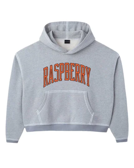 GV Gallery SF Crop Hoodie Grey