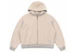 Raspberry Hills Brown Coffee Zip Up
