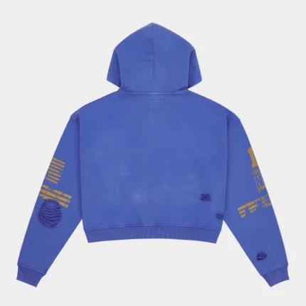 Godspeed Roadster Zip Hoodie (Blue Yellow)