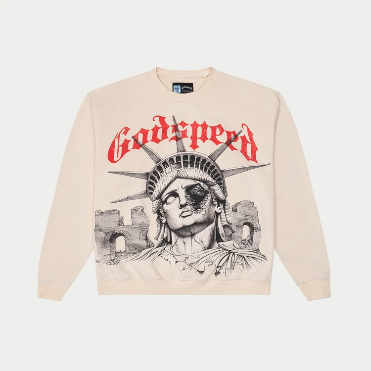 Godspeed R.O.M.E Sweatshirt (Bone) Godspeed R.O.M.E Sweatshirt (Bone)