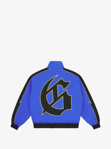 GODSPEED logo-print panelled jacket