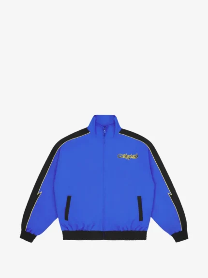 GODSPEED logo-print panelled jacket