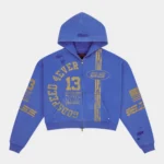 Godspeed Roadster Zip Hoodie (Blue Yellow)