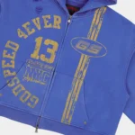 Godspeed Roadster Zip Hoodie (Blue Yellow)