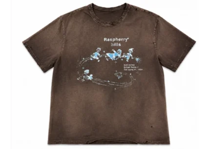Raspberry Hills Rdf Tee Brown Washed