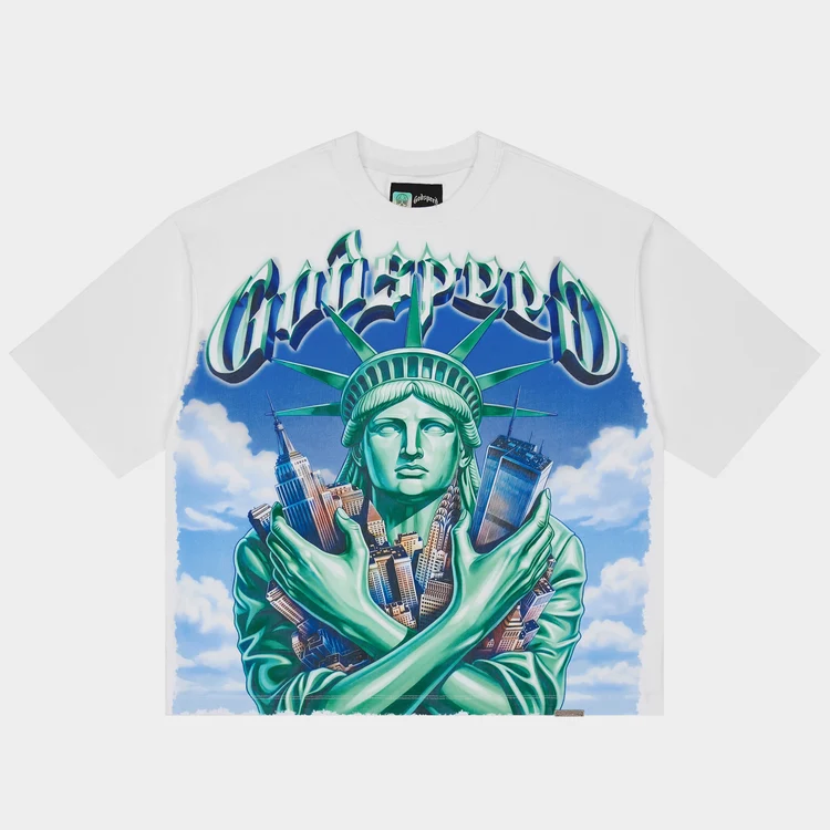 Godspeed Empire Guardian Tshirt (White) Godspeed Empire Guardian Tshirt (White)