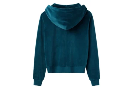 Paris Hilton WMNS Velour Zip Up 'Teal'