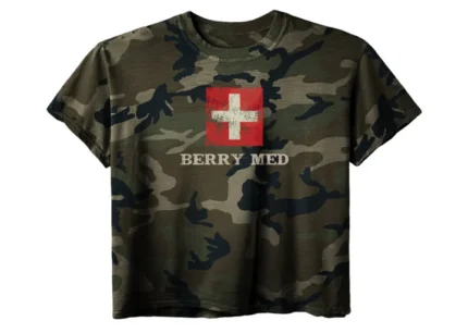 Raspberry Hills Berry Med Camo Tee