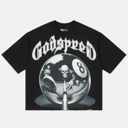 Godspeed 8ball CP T-shirt (Black)