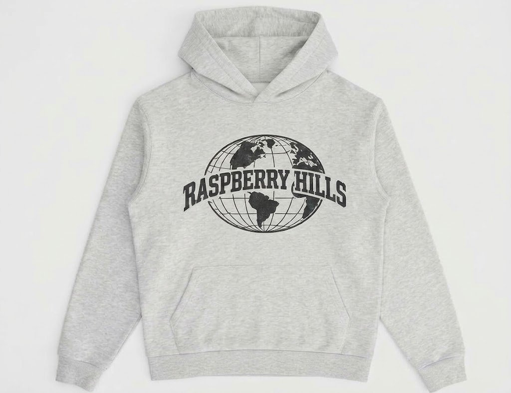 Raspberry Hills Global Vintage Hoodie Raspberry Hills Global Vintage Hoodie