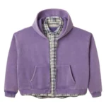 Raspberry Hills Flannel Zip Hoodie
