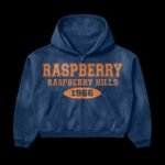 Raspberry Hills 1966 Varsity Zip Hoodie