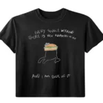 RASPBERRY HILLS Burger Tee Black