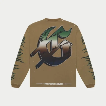 Godspeed Air Strike Ls T-Shirt (Olive)