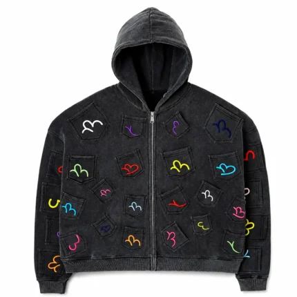 Raspberry Hills Multi Pocket Hoodie